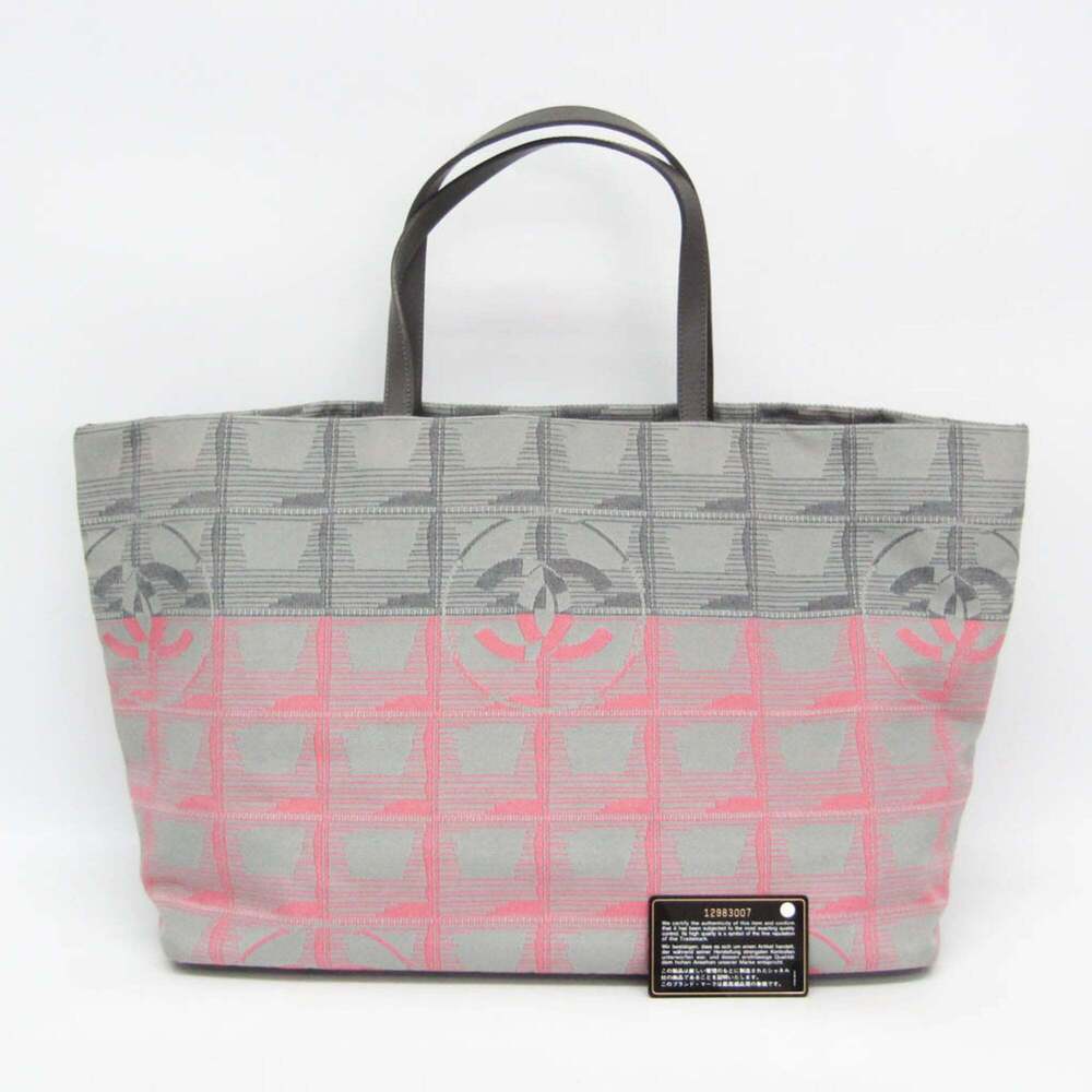 CHANEL Pink Canvas Tote Bag - Picture 2 of 16